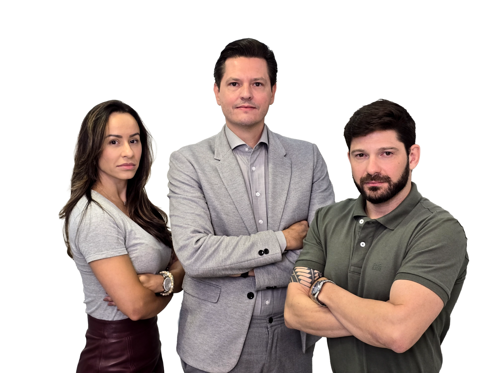 Dr. James Kanebley, Dra. Bia Lustosa e Yuri de Santis — Criadores do Protocolo Articulação Blindada